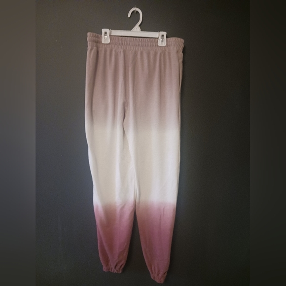 KNOX ROSE WOMEN'S MEDIUM MULTICOLORED PINK JOGGERS - Picture 2 of 3